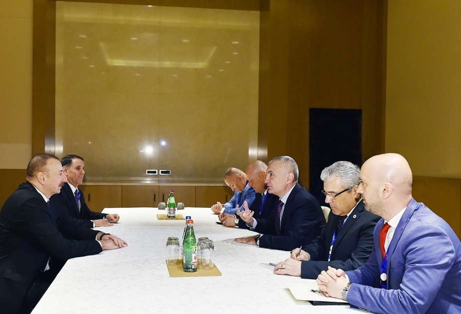 President Ilham Aliyev met with Albanian President Ilir Meta VIDEO
