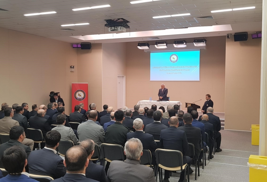 Azərbaycan Cüdo Federasiyasının konfransı və icraiyyə komitəsinin iclası keçirilib