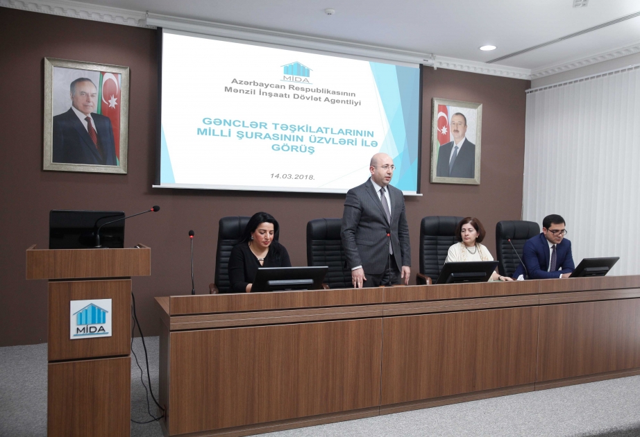 Gənclər təşkilatlarının üzvləri MİDA-nın reallaşdırdığı layihələr barədə məlumatlandırılıblar
