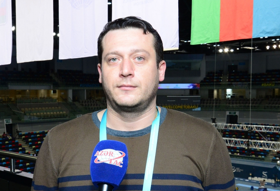 Rza Əliyev: Kişi gimnastlarmızın medal şansları hələ də var
