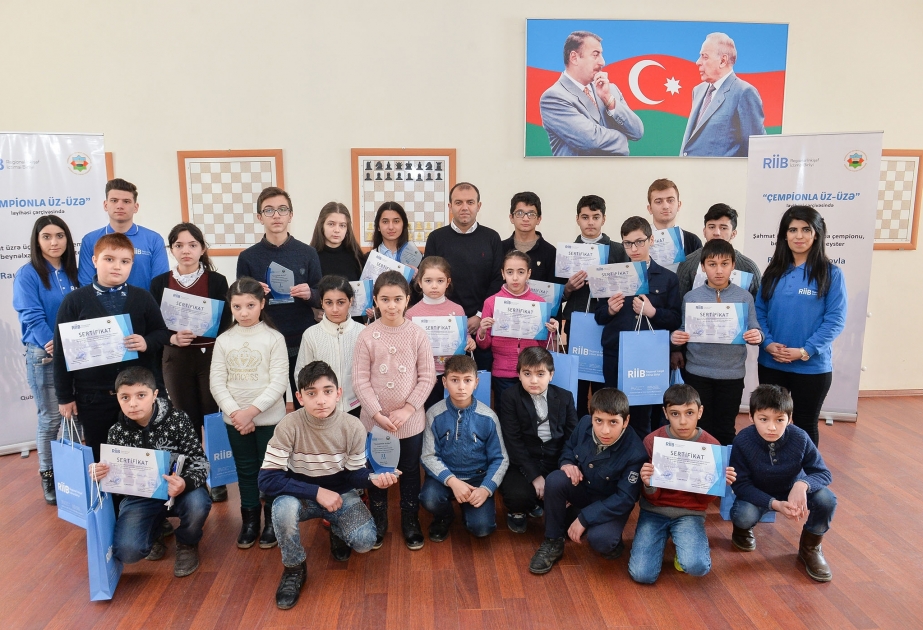 “Regional İnkişaf” İctimai Birliyinin təşkilatçılığı ilə şahmat üzrə master-klass keçirilib