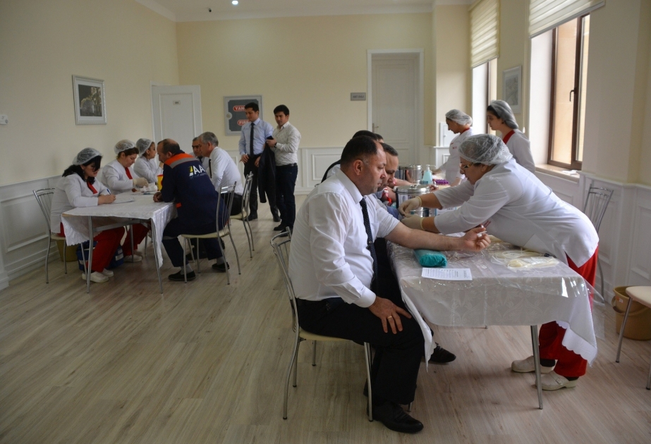 Avtomobil Yolları Dövlət Agentliyinin işçiləri növbəti qanvermə aksiyasında iştirak ediblər VİDEO