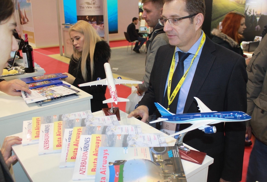 “Azərbaycan Hava Yolları” və “Silk Way Travel” Moskvada turizm sərgisində iştirak edib