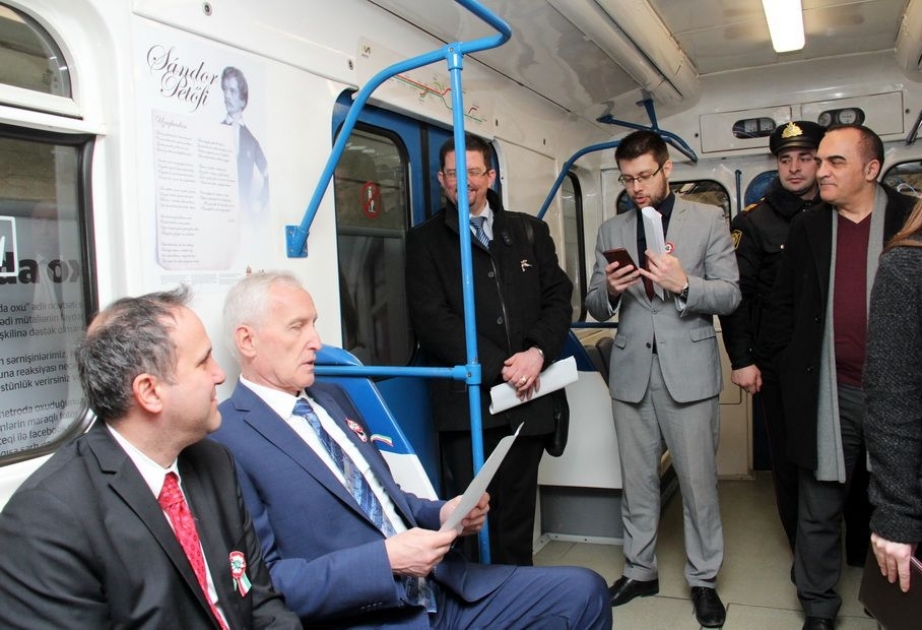 “Bakı Metropoliteni” QSC ilə Macarıstanın Bakıdakı səfirliyi birgə sosial layihə həyata keçirib