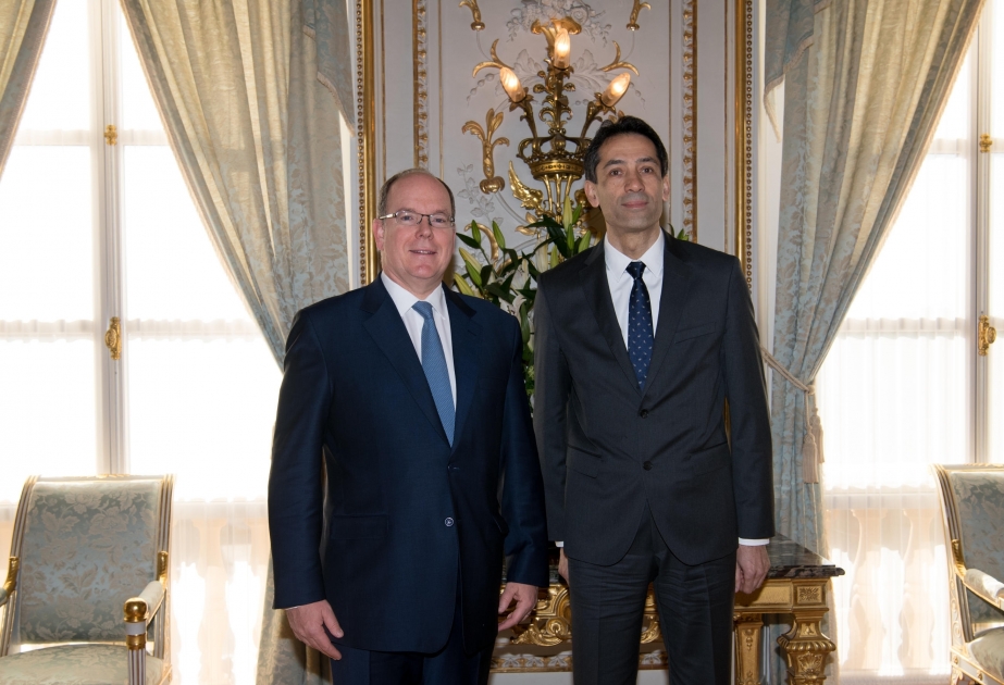 L’ambassadeur azerbaïdjanais remet ses lettres de créance au prince de Monaco