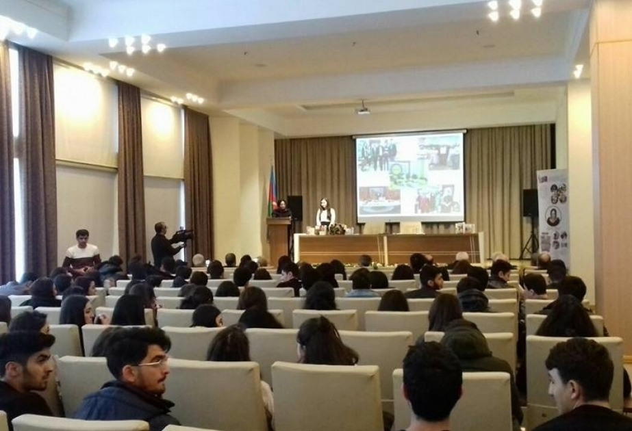 Azərbaycan Memarlıq və İnşaat Universitetində yazıçı-publisistlə görüş
