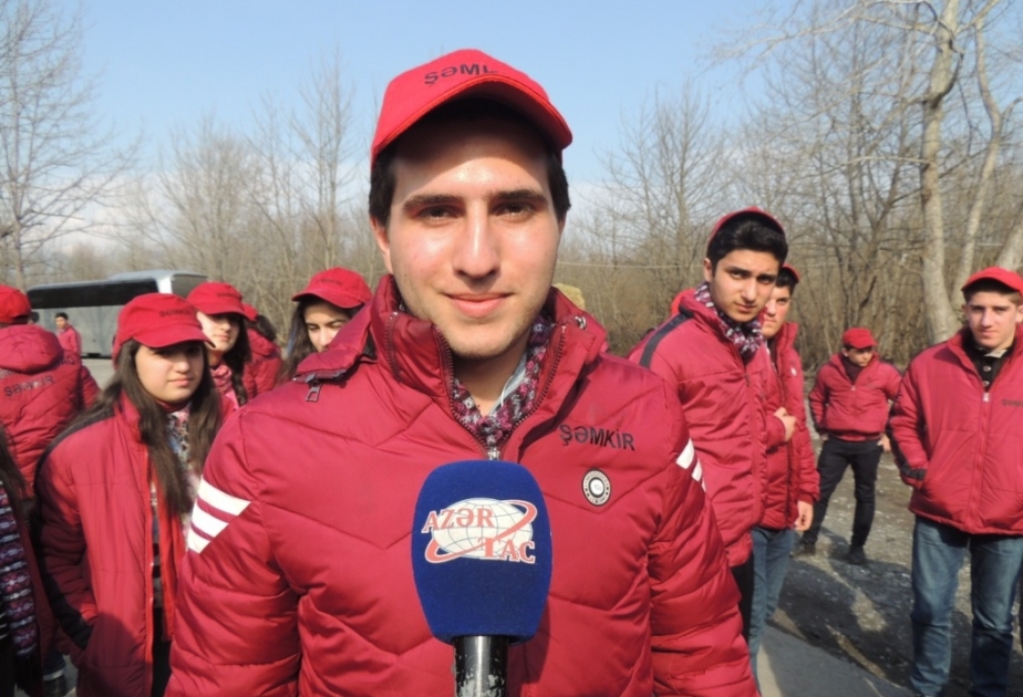 Şəmkir məktəblisi: Ölkəmizin hər bir guşəsini tanımaq istəyirəm