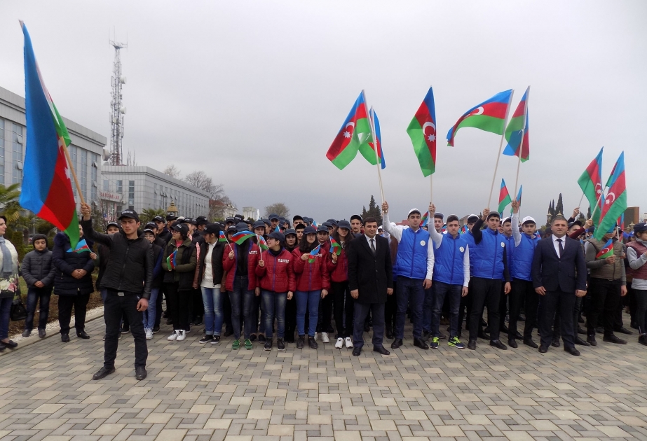 Tur-aksiya iştirakçıları cənub bölgəsində