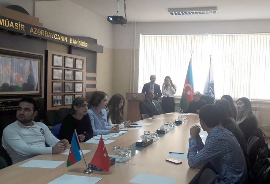 Azərbaycan və Türkiyə tələbələri arasında marketinq sahəsində təcrübə mübadiləsi aparılıb