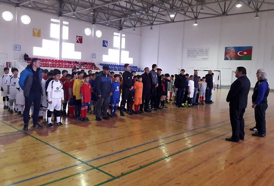 “Mingəçevir” futbol komandası Oğuzda yarışın qalibi olub