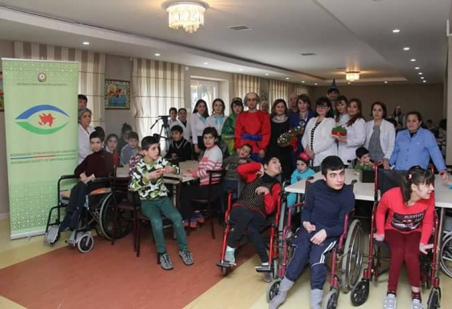 Sağlamlıq imkanları məhdud uşaqlar oftalmoloji müayinə ediliblər