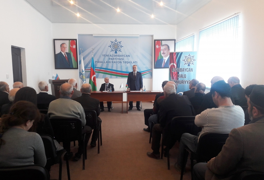 Pirallahı rayonunda Azərbaycan Xalq Cümhuriyyətinin 100 illiyi qeyd edilib