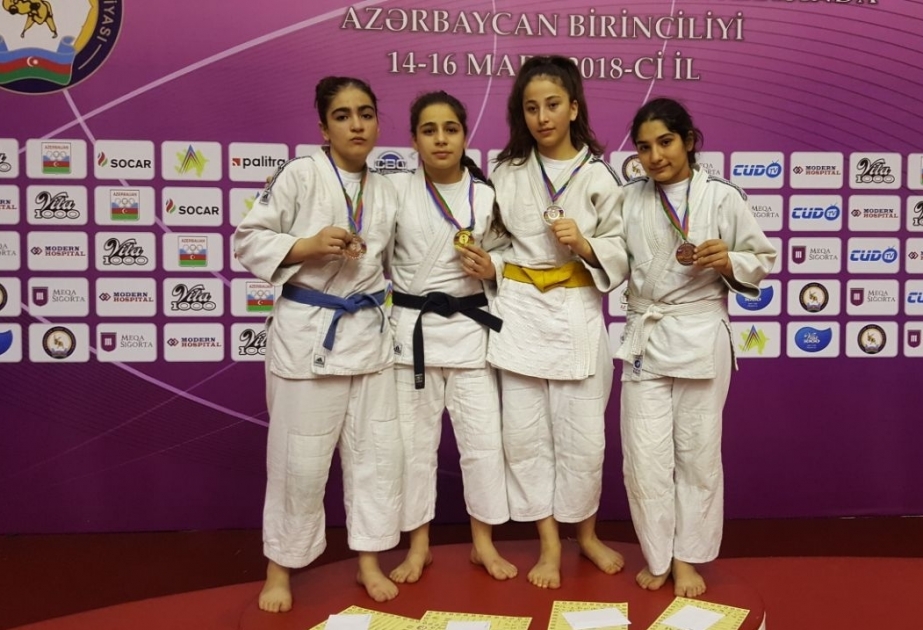On beş yaşadək cüdoçular arasında Azərbaycan birinciliyinə yekun vurulub