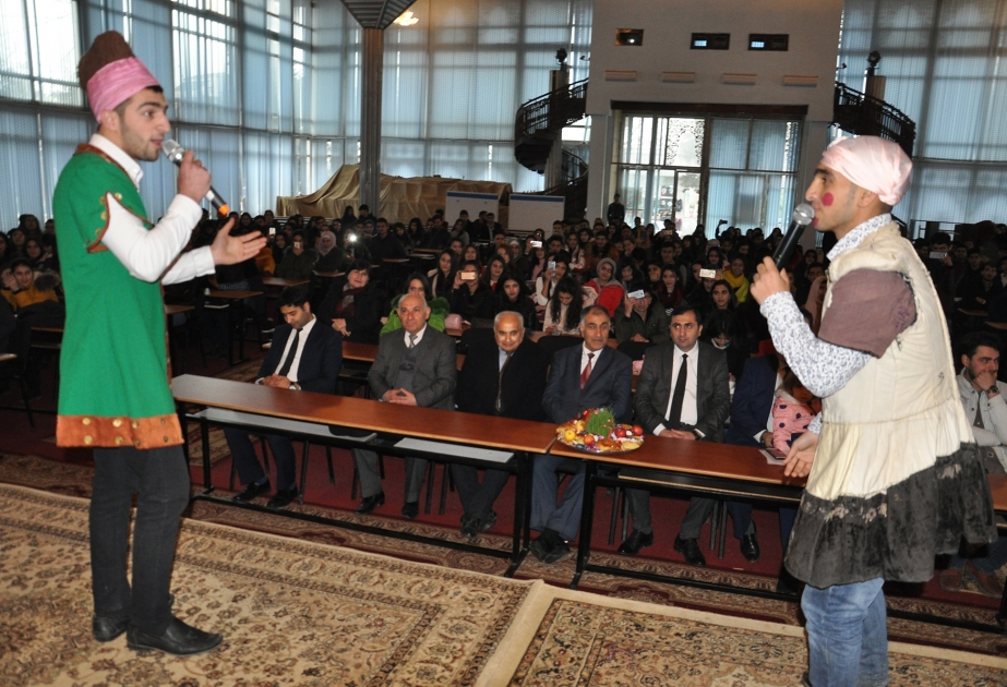 Lənkəran Dövlət Universitetində Baharın gəlişi böyük coşqu ilə qeyd olunub