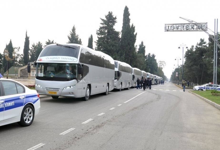 Tur-aksiya iştirakçıları cənub bölgəsindən zəngin təəssüratla ayrılıblar