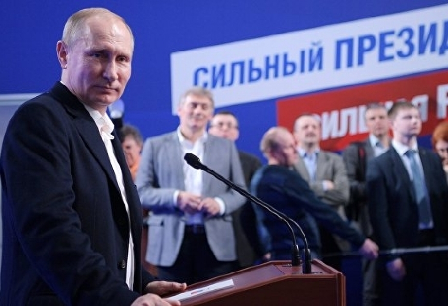 Vladimir Putin budəfəki prezident seçkilərində rekord səs toplayıb