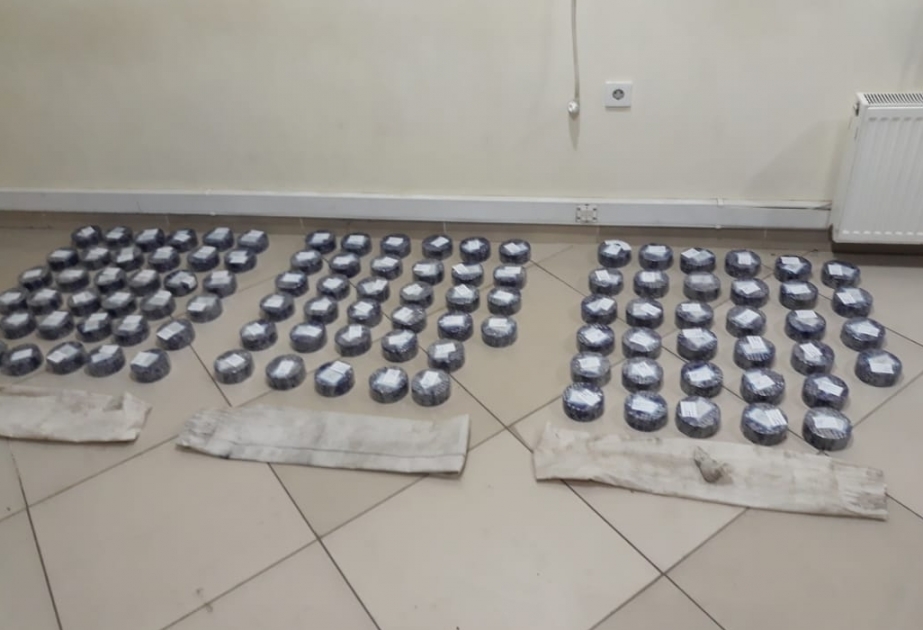 Avropaya daşınması nəzərdə tutulan 52 kiloqramdan çox heroin Azərbaycan gömrüyündə saxlanılıb VİDEO