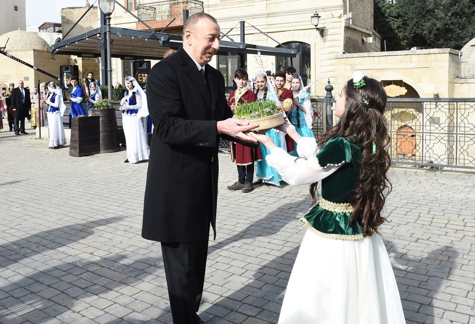 President Ilham Aliyev joined nationwide Novruz festivities VIDEO