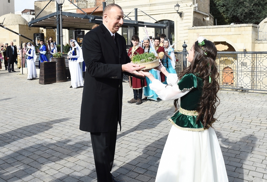 Le président Ilham Aliyev participe aux festivités organisées à l’occasion de la fête de Novrouz VIDEO