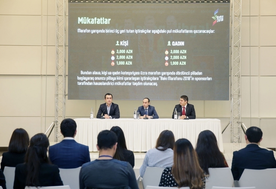 На сегодняшний день регистрацию для участия в «Бакинском марафоне – 2018» прошли более 4 тысяч человек ВИДЕО