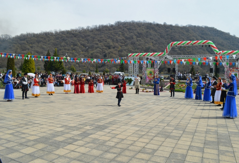 Balakənlilər Novruz bayramını böyük coşqu ilə qarşılayıblar