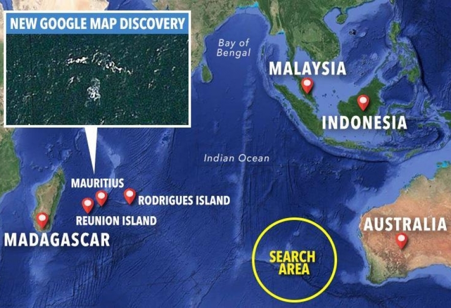 “The Sun”: Malayziyaya məxsus itmiş təyyarə Google Maps-də “tapılıb”
