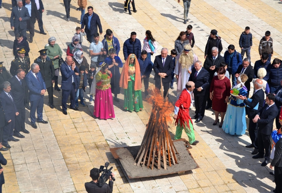 Novruz bayramı münasibətilə Füzulidə el şənliyi təşkil olunub
