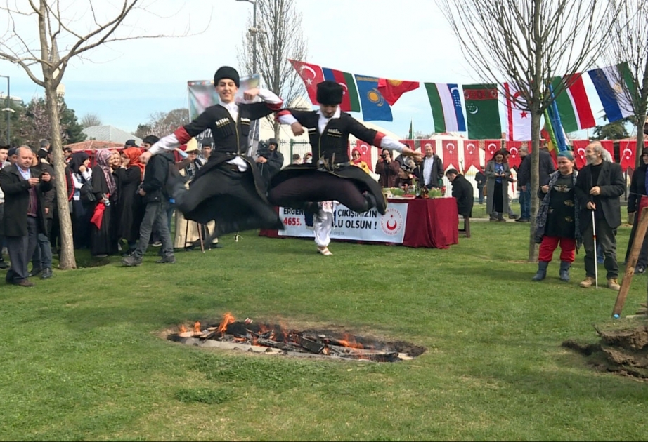 İstanbulda bütün türk xalqlarının təmsil olunduğu Novruz şənliyi keçirilib