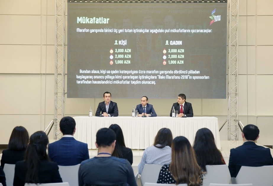Anmeldungen für Baku-Marathon