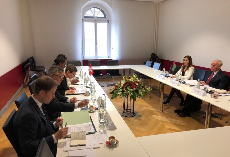 Hochrangige Konsultationen zwischen Aserbaidschan und der Schweiz