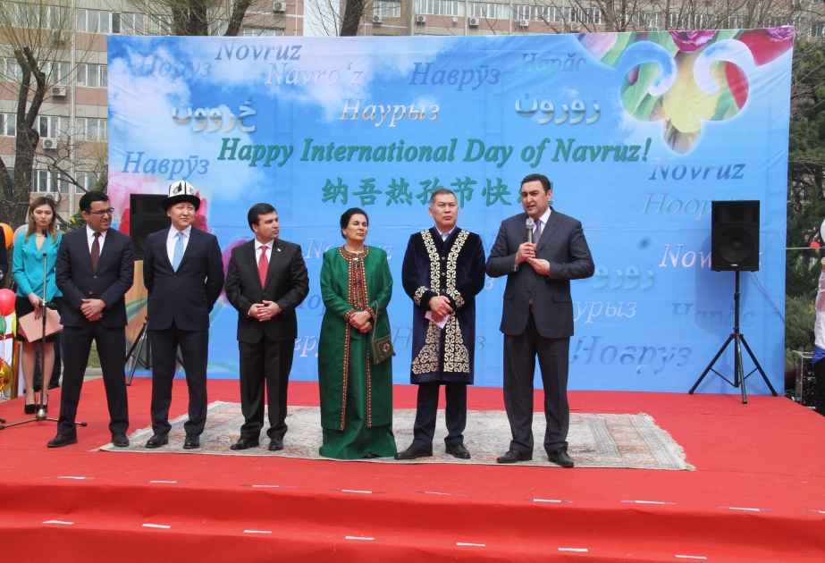 Pekində Azərbaycanın və Mərkəzi Asiya ölkələrinin təşkilatçılığı ilə Novruz şənliyi keçirilib VİDEO