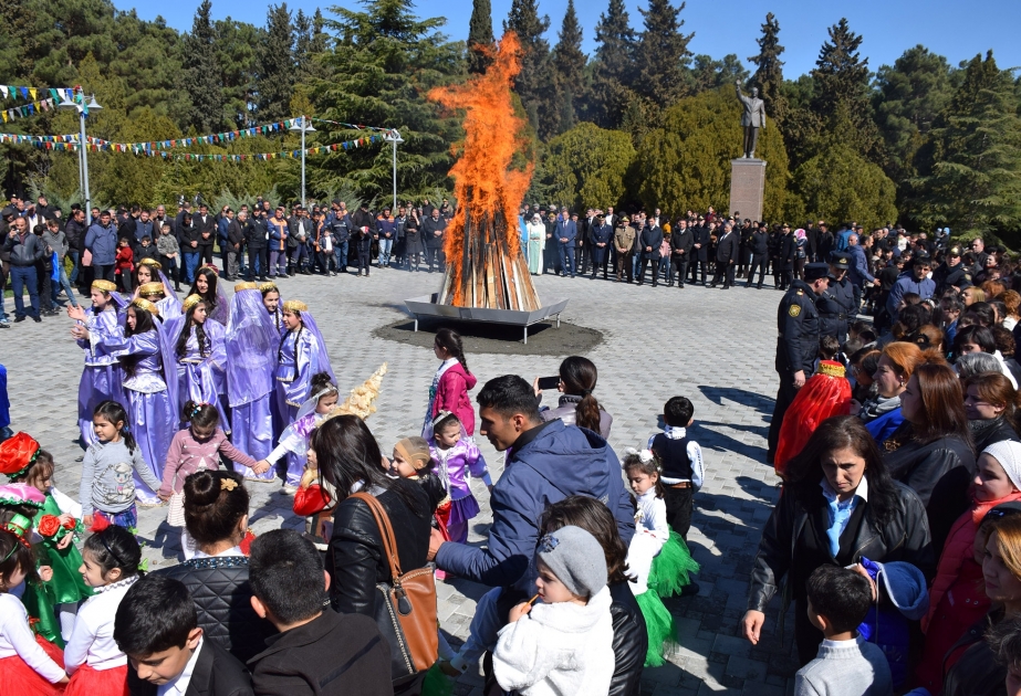 Naftalanda istirahət edən 350 xarici turist ilk dəfə olaraq Novruz bayramını qeyd edib