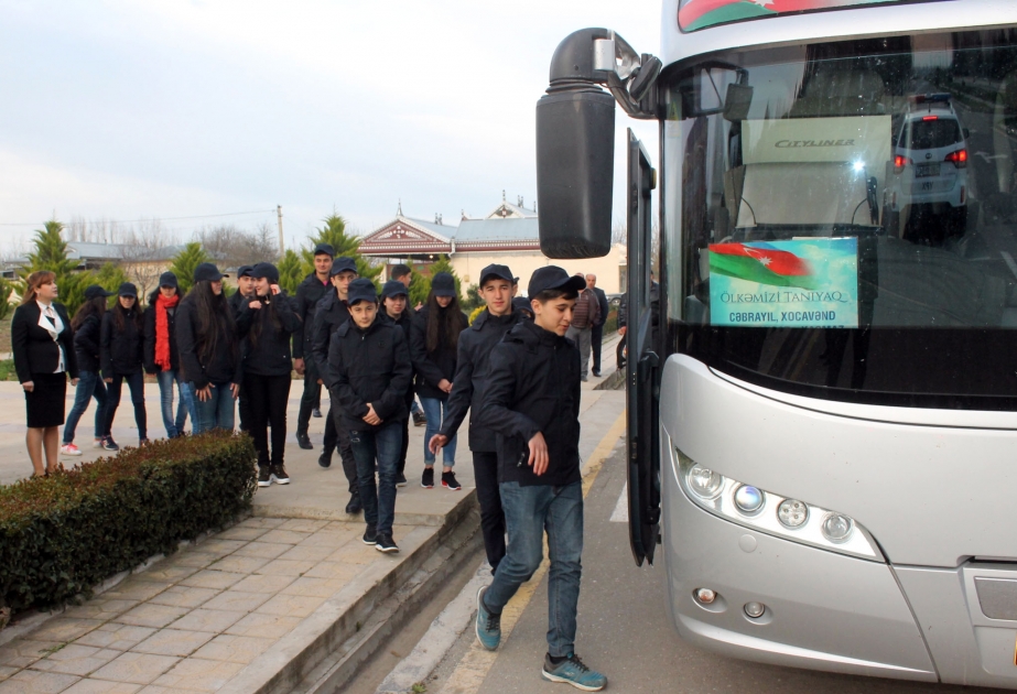 “Ölkəmizi tanıyaq” layihəsinə xocavəndli məktəblilər də qoşulublar