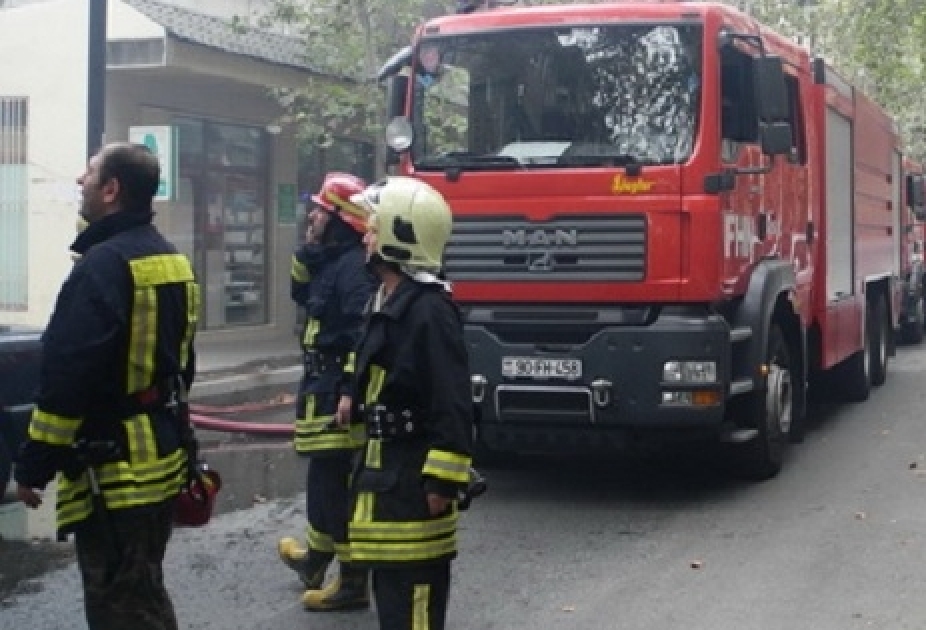 Mingəçevirdə yataqxanada yanğın baş verib