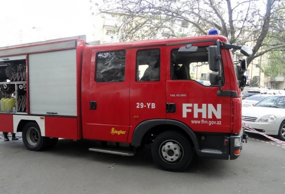 Pirallahı rayonunda yanğın hadisəsi baş verib