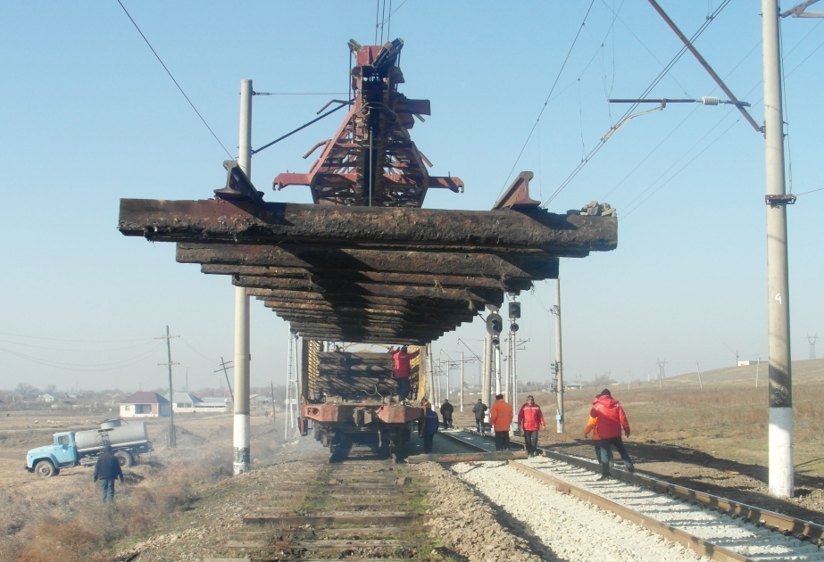 Осуществляется капремонт 7,2 километра железной дороги