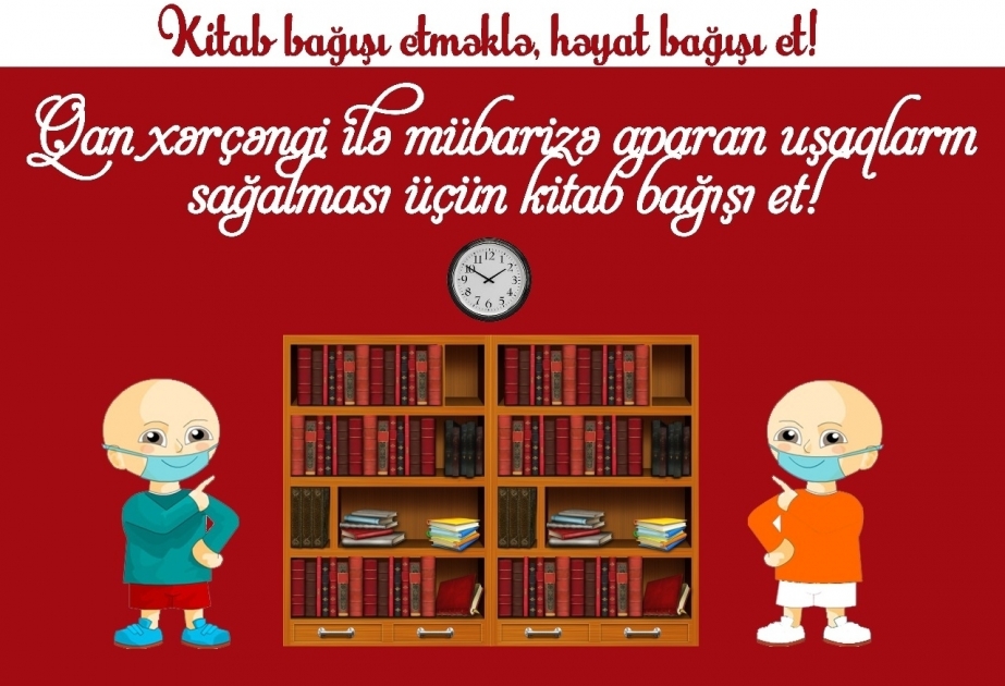 Kitab bağışlamaqla həyat bağışla!