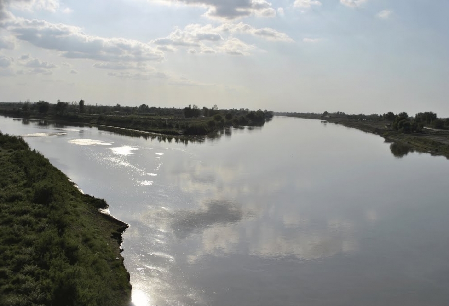 В пункте Гырагкесемен реки Кура отмечено повышение уровня воды на 35 см