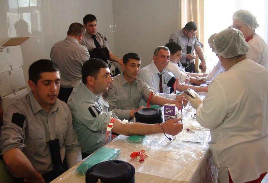 Kürdəmirdə qanvermə aksiyası keçirilib