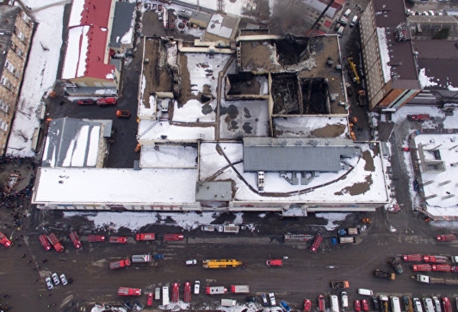 Rusiya FHN: Kemerovoda yanğın nəticəsində 41 uşaq ölüb