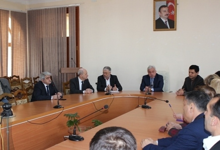 Fəlsəfə İnstitutunda italiyalı tədqiqatçı ilə görüş keçirilib