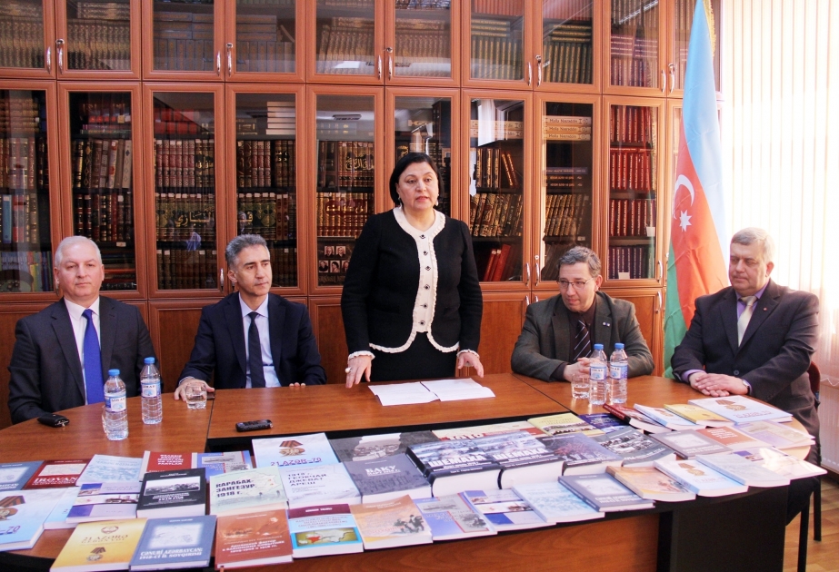 Şərqşünaslıq İnstitutunda 31 mart soyqırımı ilə bağlı kitabların təqdimatı olub