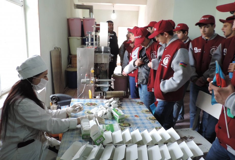 Tur-aksiya iştirakçıları Şahbuz rayonu ilə tanış olublar