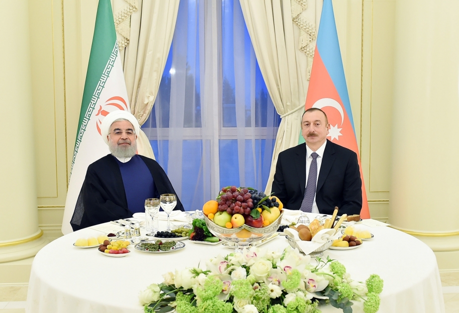 Une réception officielle offerte en l’honneur du président iranien VIDEO