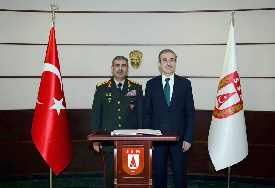 Azərbaycan ilə Türkiyə arasında hərbi-texniki əməkdaşlıq məsələləri müzakirə olunub