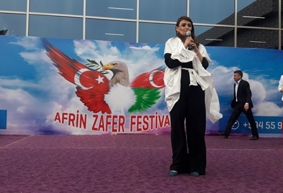 Bakıda Afrin Zəfər Festivalı keçirilib