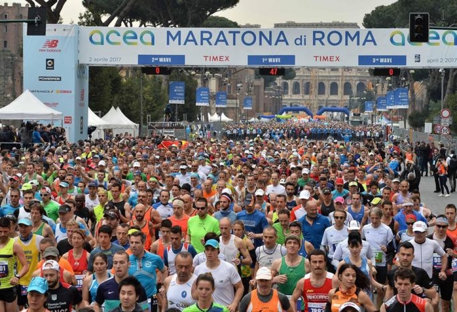 Roma marafonunda rekord sayda iştirakçı öz gücünü sınayacaq