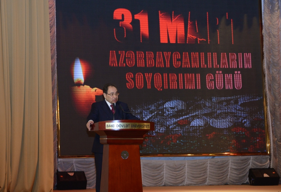 Ermənilər azərbaycanlılara qarşı soyqırımı siyasəti aparır