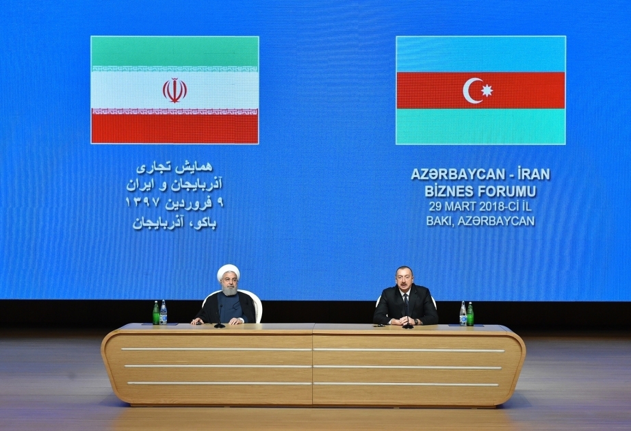 阿塞拜疆-伊朗商业论坛在巴库举行