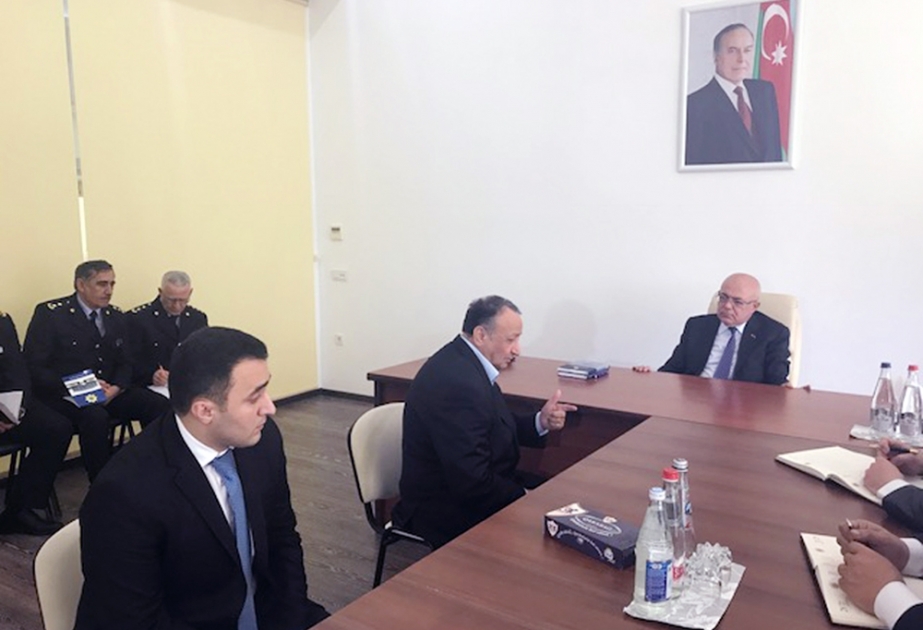 Dövlət Gömrük Komitəsinin sədri Sabirabad şəhərində vətəndaşları qəbul edib